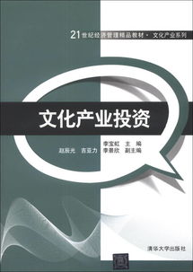 文化產業投資 21世紀經濟管理精品教材的文化產業系列咨詢指南